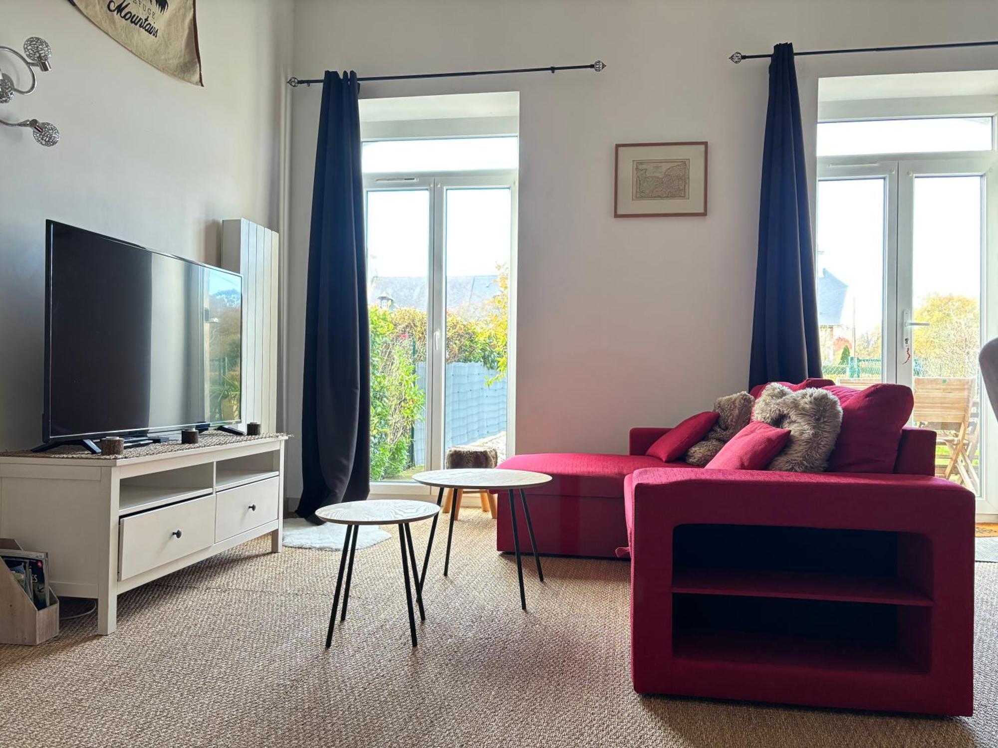 Les Douves Duplex 5 Personnes Lumineux Avec Jardin Et Terrasse Amenagee , Vue Sur Chateau A 5Mn De La Mer, Proche Omaha Beach Et Bayeux Commes Kültér fotó